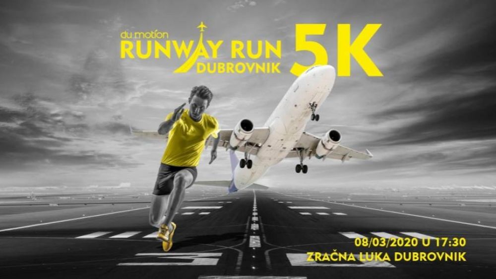 Fancy a unique running experience – Dubrovnik Runway Run